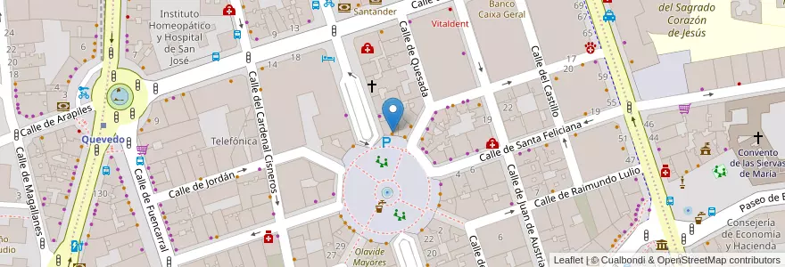 Mapa de ubicacion de Casa Puebla en Испания, Мадрид, Мадрид, Área Metropolitana De Madrid Y Corredor Del Henares, Мадрид.