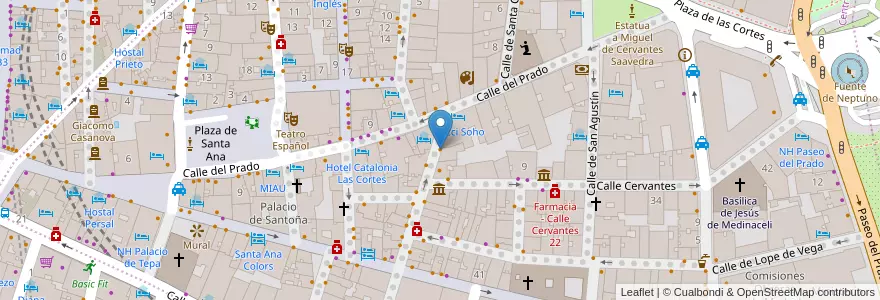 Mapa de ubicacion de Casa Pueblo en Spain, Community Of Madrid, Community Of Madrid, Área Metropolitana De Madrid Y Corredor Del Henares, Madrid.