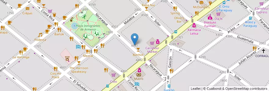 Mapa de ubicacion de Casa Rodolfo Walsh, Palermo en Argentina, Autonomous City Of Buenos Aires, Autonomous City Of Buenos Aires, Comuna 14.