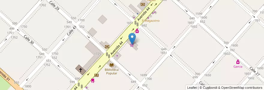 Mapa de ubicacion de Casa Supermercado, Casco Urbano en Argentinië, Buenos Aires, Partido De La Plata, La Plata.