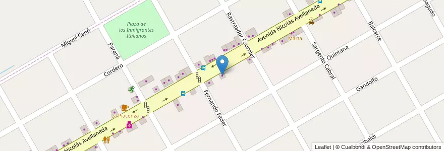 Mapa de ubicacion de Casa Torres en Arjantin, Buenos Aires, Partido De San Fernando, Victoria.
