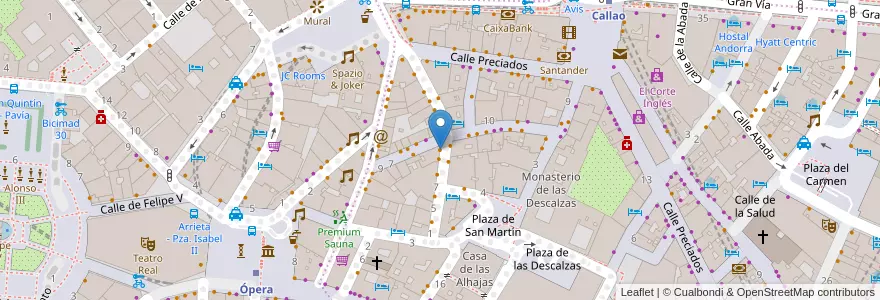 Mapa de ubicacion de Casa Valiño en スペイン, マドリード州, Comunidad De Madrid, Área Metropolitana De Madrid Y Corredor Del Henares, Madrid.