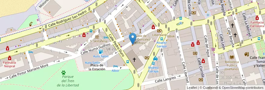 Mapa de ubicacion de Casa Victor en Spanien, Asturien, Asturien, Gijón/Xixón.