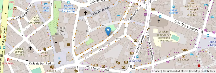 Mapa de ubicacion de Casa Victor en 스페인, Comunidad De Madrid, Comunidad De Madrid, Área Metropolitana De Madrid Y Corredor Del Henares, 마드리드.