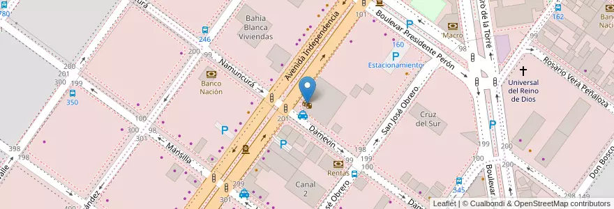 Mapa de ubicacion de Casino Club en Arjantin, Santa Cruz, Şili, Mercado De La Ciudad, Deseado, Caleta Olivia.