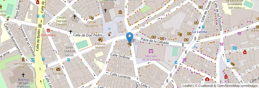 Mapa de ubicacion de Casino Park en Espanha, Comunidade De Madrid, Comunidade De Madrid, Área Metropolitana De Madrid Y Corredor Del Henares, Madrid.