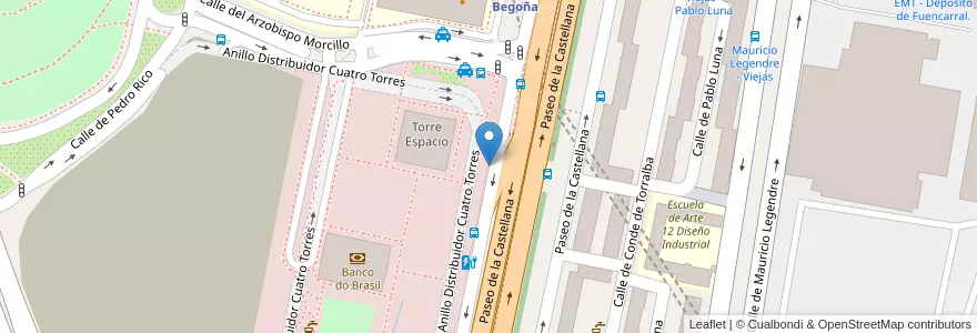 Mapa de ubicacion de CASTELLANA, PASEO, DE LA,259 en España, Comunidad De Madrid, Comunidad De Madrid, Área Metropolitana De Madrid Y Corredor Del Henares, Madrid.