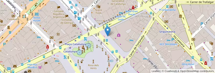 Mapa de ubicacion de Catalyna en إسبانيا, كتالونيا, برشلونة, بارسلونس, Barcelona.