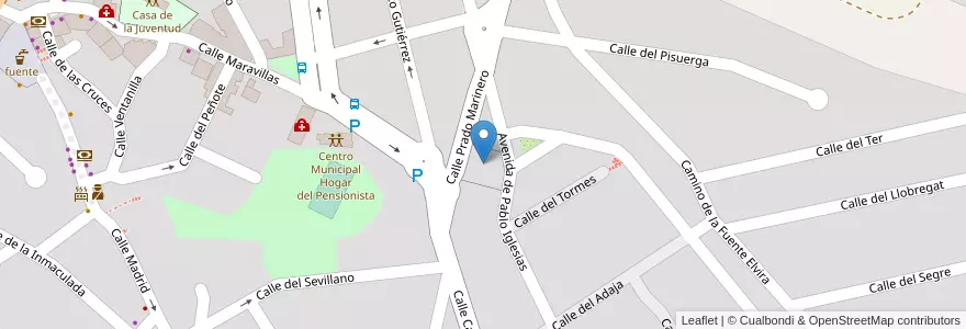 Mapa de ubicacion de C.Atenc.Pers.Infancia Y Nec.Espec.Capine en Spagna, Comunidad De Madrid, Comunidad De Madrid, Cuenca Del Guadarrama, Colmenarejo.