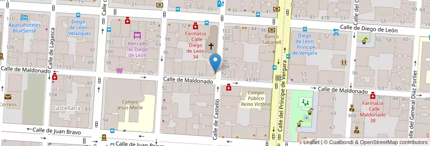 Mapa de ubicacion de Cazorla en Spagna, Comunidad De Madrid, Comunidad De Madrid, Área Metropolitana De Madrid Y Corredor Del Henares, Madrid.