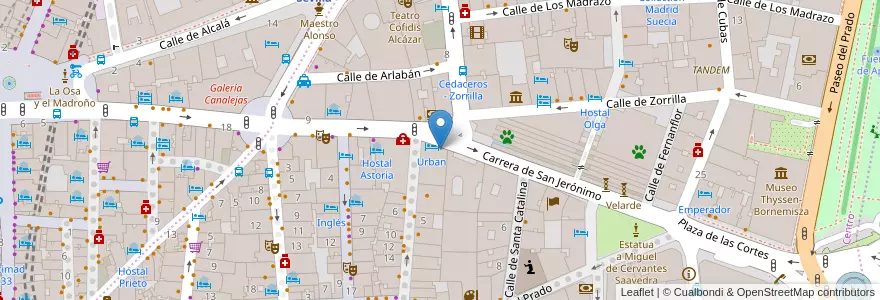Mapa de ubicacion de Cebo en Испания, Мадрид, Мадрид, Área Metropolitana De Madrid Y Corredor Del Henares, Мадрид.