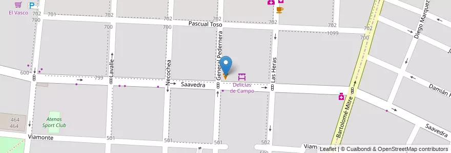 Mapa de ubicacion de Ceferino en Arjantin, Şili, Mendoza, Departamento Guaymallén, Distrito San José.