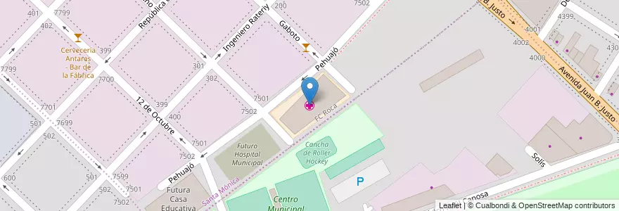 Mapa de ubicacion de CEMA Centro de Especialidades Médicas Ambulatorias en الأرجنتين, بوينس آيرس, Partido De General Pueyrredón, مار ديل بلاتا.