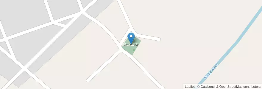 Mapa de ubicacion de Cementerio en 阿根廷, Jujuy, Departamento Humahuaca, Municipio De Humahuaca.