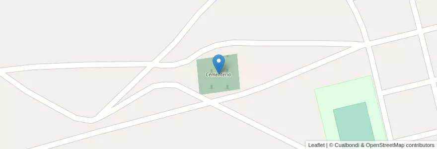 Mapa de ubicacion de Cementerio en الأرجنتين, Jujuy, Departamento Cochinoca, Municipio De Puesto Del Marqués.