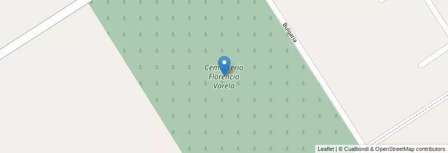 Mapa de ubicacion de Cementerio Florencio Varela en Arjantin, Buenos Aires, Partido De Florencio Varela, Villa Santa Rosa.