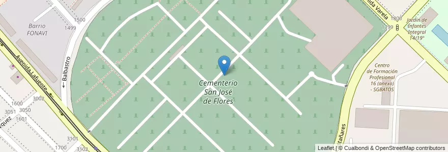 Cómo llegar a Cementerio San José De Flores, Flores en Argentina, Ciudad  Autónoma De Buenos Aires, Comuna 7, Buenos Aires - Cualbondi