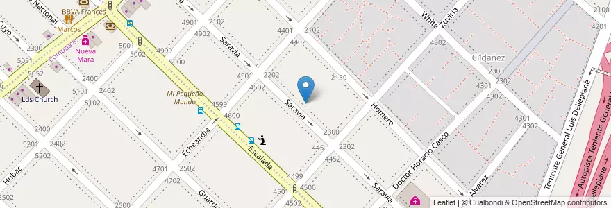 Mapa de ubicacion de CENOF Centro Homero, Parque Avellaneda en Argentinië, Ciudad Autónoma De Buenos Aires, Comuna 9, Buenos Aires.