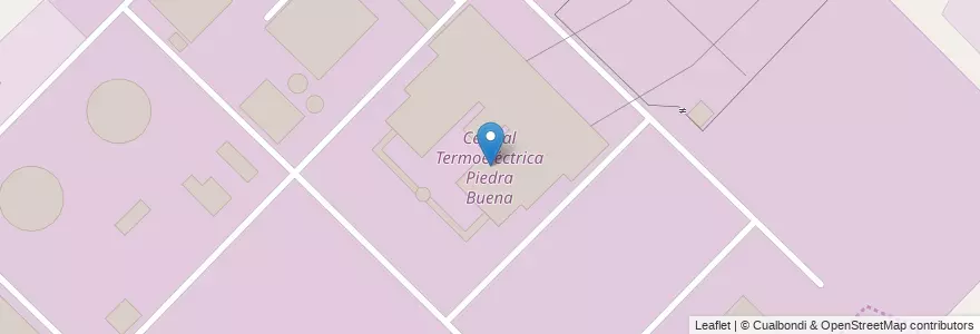 Mapa de ubicacion de Central Termoeléctrica Piedra Buena en Argentinië, Buenos Aires, Partido De Bahía Blanca, Ingeniero White.