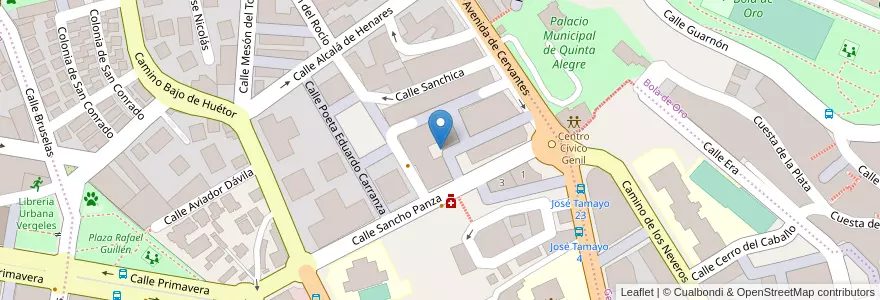 Mapa de ubicacion de Centro Andaluz de Estudios y Entrenamiento, s.l. en İspanya, Andalucía, Granada, Comarca De La Vega De Granada, Granada.