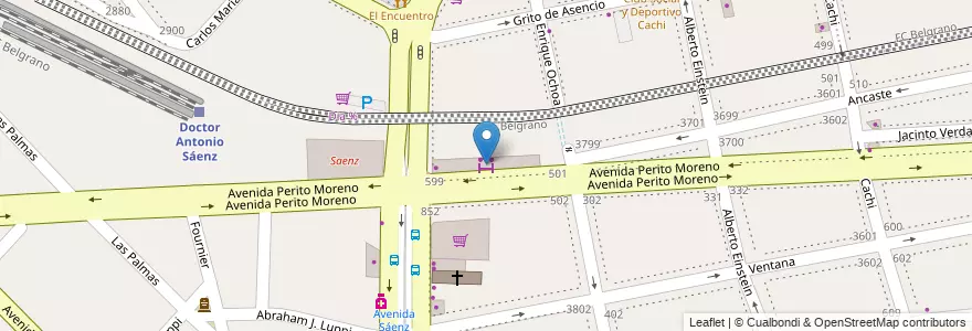 Mapa de ubicacion de Centro de Abastecimiento Municipal, Nueva Pompeya en 阿根廷, Ciudad Autónoma De Buenos Aires, Comuna 4, 布宜诺斯艾利斯.