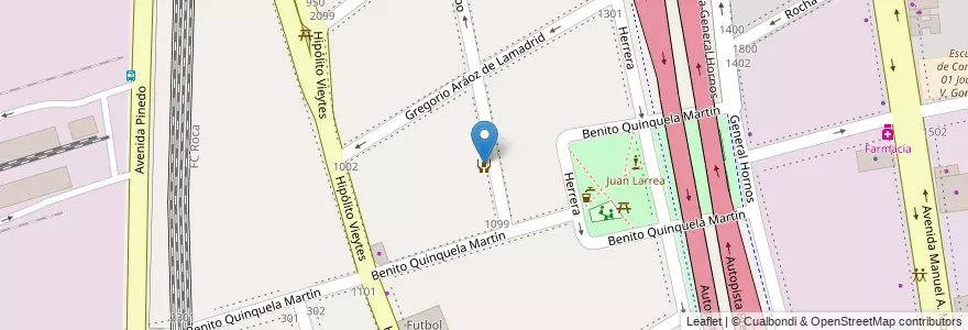 Mapa de ubicacion de Centro de Actividades Infantiles y Juveniles Club La Boca, Barracas en アルゼンチン, Ciudad Autónoma De Buenos Aires, Comuna 4, ブエノスアイレス.