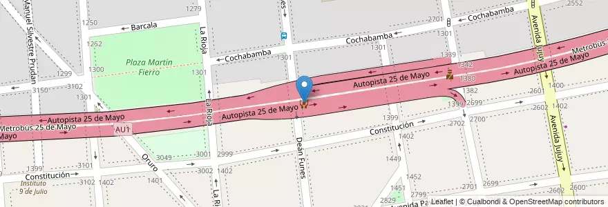 Mapa de ubicacion de Centro de Actividades Infantiles y Juveniles Club San Cristóbal, San Cristobal en Argentina, Autonomous City Of Buenos Aires, Comuna 3, Autonomous City Of Buenos Aires.