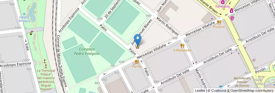 Mapa de ubicacion de Centro de Actividades Infantiles y Juveniles La Boca, Boca en Argentina, Ciudad Autónoma De Buenos Aires, Comuna 4, Buenos Aires.