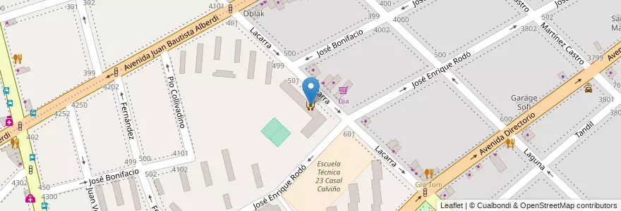 Mapa de ubicacion de Centro de Actividades Infantiles y Juveniles Lacarra, Parque Avellaneda en 阿根廷, Ciudad Autónoma De Buenos Aires, Comuna 9, 布宜诺斯艾利斯.
