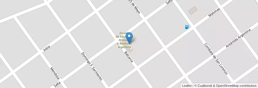 Mapa de ubicacion de Centro De Adultos 701 en الأرجنتين, بوينس آيرس, Suipacha.