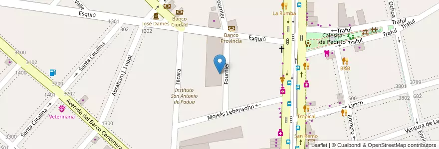 Mapa de ubicacion de Centro de Alfabetización, Educación Básica y Trabajo 04, Nueva Pompeya en Argentina, Ciudad Autónoma De Buenos Aires, Comuna 4, Buenos Aires.