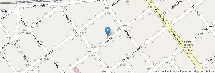 Mapa de ubicacion de Centro de Arte y Tecnología, Villa Pueyrredon en Аргентина, Буэнос-Айрес, Comuna 12, Буэнос-Айрес.