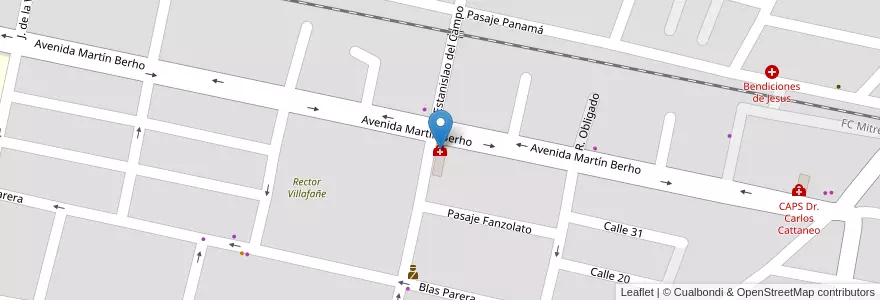 Mapa de ubicacion de Centro de Atención Comunitaria 12 - Arturo Illia en Arjantin, Tucumán, San Miguel De Tucumán, Departamento Capital, San Miguel De Tucumán.