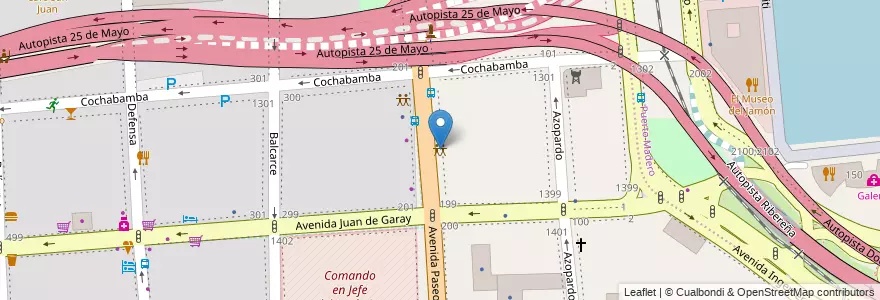 Mapa de ubicacion de Centro de Atención Integral para la Niñez y Adolescencia, San Telmo en Argentina, Ciudad Autónoma De Buenos Aires, Comuna 1, Buenos Aires.