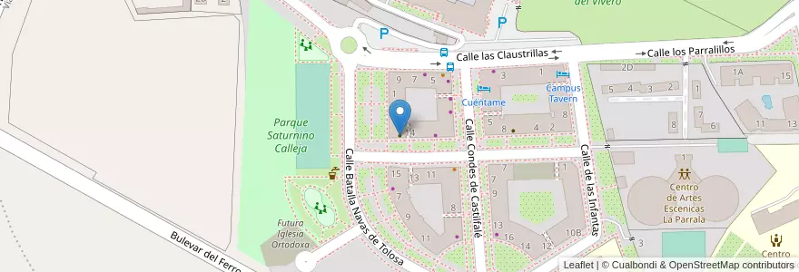 Mapa de ubicacion de Centro de día Puerta del Parral en Sepanyol, Castilla Y León, Burgos, Alfoz De Burgos, Burgos.