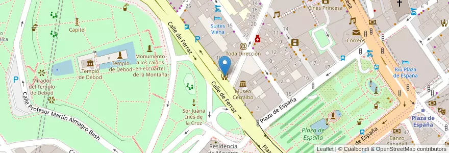 Mapa de ubicacion de Centro de Día Vitalia en 西班牙, Comunidad De Madrid, Comunidad De Madrid, Área Metropolitana De Madrid Y Corredor Del Henares, Madrid.