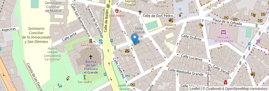 Mapa de ubicacion de Centro de enseñanza Afuera II en Spagna, Comunidad De Madrid, Comunidad De Madrid, Área Metropolitana De Madrid Y Corredor Del Henares, Madrid.