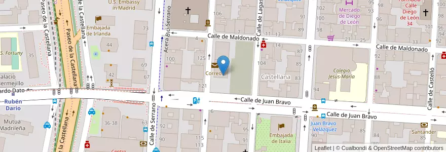 Mapa de ubicacion de Centro de Formación Comercial de Repsol YPF en Spagna, Comunidad De Madrid, Comunidad De Madrid, Área Metropolitana De Madrid Y Corredor Del Henares, Madrid.