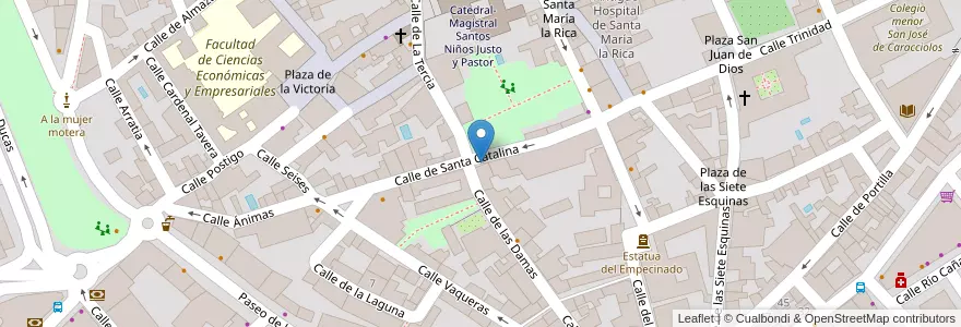 Mapa de ubicacion de Centro de formación conforsa en Испания, Мадрид, Мадрид, Área Metropolitana De Madrid Y Corredor Del Henares, Alcalá De Henares.