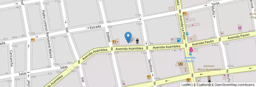 Mapa de ubicacion de Centro de Formación Profesional 06 Ctro Integral de Form Prof p/Adolescentes (CIFPA), Parque Chacabuco en アルゼンチン, Ciudad Autónoma De Buenos Aires, ブエノスアイレス.