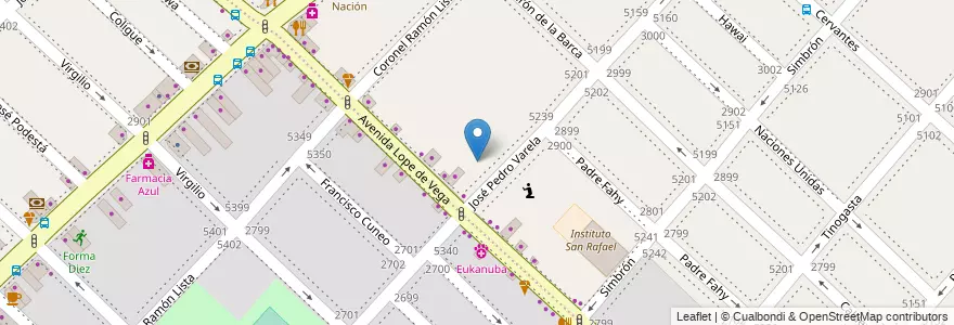 Mapa de ubicacion de Centro de Formación Profesional 26 (anexo), Villa Devoto en 阿根廷, Ciudad Autónoma De Buenos Aires, 布宜诺斯艾利斯, Comuna 10.