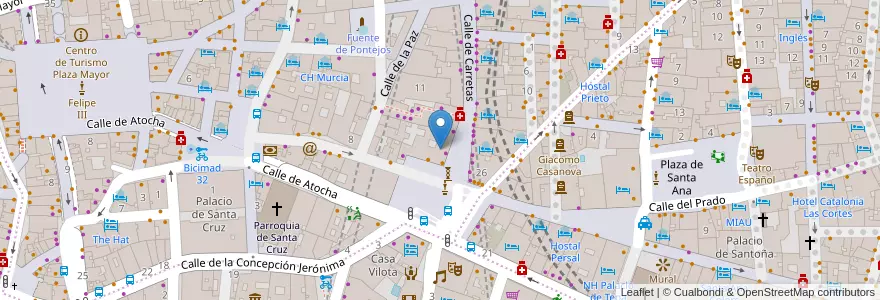 Mapa de ubicacion de Centro de Formación Técnica en Spagna, Comunidad De Madrid, Comunidad De Madrid, Área Metropolitana De Madrid Y Corredor Del Henares, Madrid.
