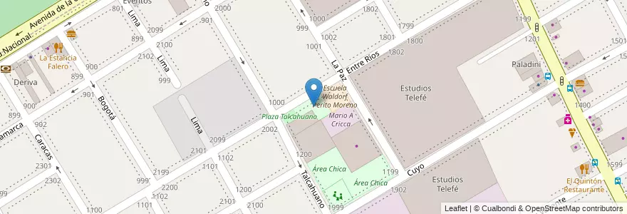 Mapa de ubicacion de Centro de jubilados Lomas de Martinez en Argentinien, Provinz Buenos Aires, Partido De San Isidro, Martínez.