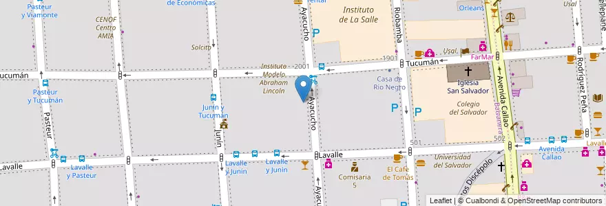 Mapa de ubicacion de Centro de Psicologías Existenciales y Logoterapia CPEL, Balvanera en Argentina, Autonomous City Of Buenos Aires, Comuna 3, Autonomous City Of Buenos Aires.