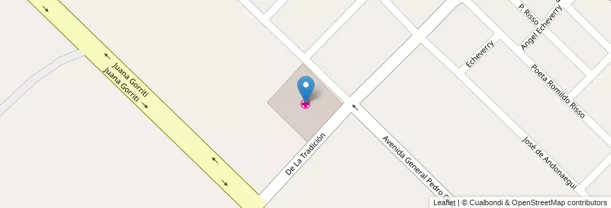 Mapa de ubicacion de Centro de Rehabilitación San Juan de Dios en Argentina, Provincia Di Buenos Aires, Partido De Hurlingham, William C. Morris.