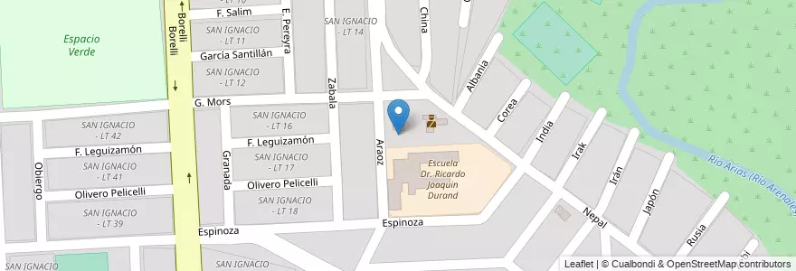 Mapa de ubicacion de Centro de Salud en الأرجنتين, Salta, Capital, Municipio De Salta, Salta.