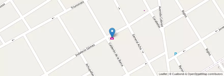 Mapa de ubicacion de Centro de Salud la Perla en Arjantin, Buenos Aires, Partido De Lomas De Zamora, Temperley.
