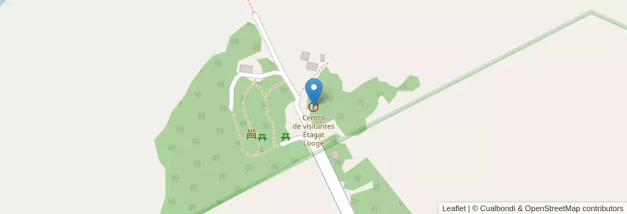 Mapa de ubicacion de Centro de visitantes Etagat Looge en Argentinië, Formosa, Departamento Pilcomayo.