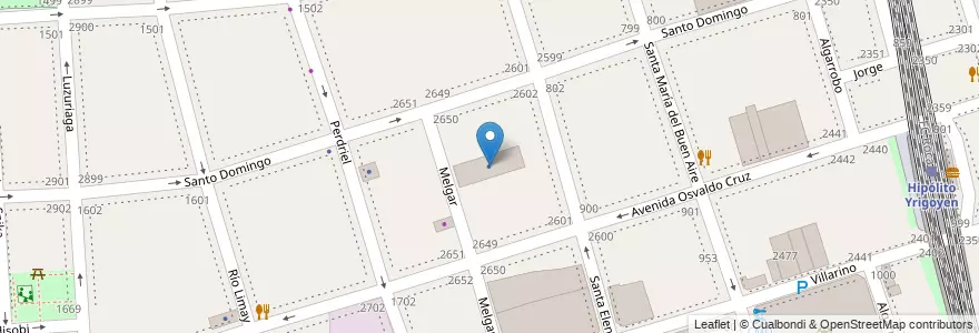 Mapa de ubicacion de Centro Demostrativo de Indumentaria, Barracas en Аргентина, Буэнос-Айрес, Partido De Avellaneda, Comuna 4, Буэнос-Айрес.