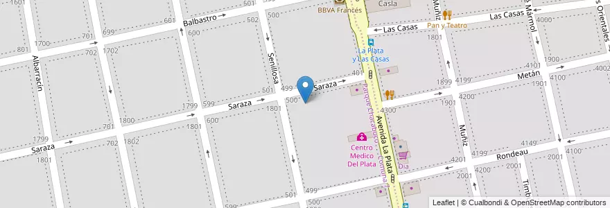 Mapa de ubicacion de Centro Educativo de Nivel Secundario 05 (anexo 2), Parque Chacabuco en 아르헨티나, Ciudad Autónoma De Buenos Aires, 부에노스아이레스.
